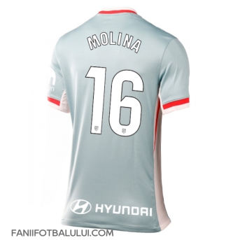 Atletico Madrid Nahuel Molina #16 Tricou Fotbal Replică 2024-25 Femei Deplasare